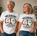 Time to Balance the Scales Shirt | Social Justice Graphic Tee | Unisex T-Shirt