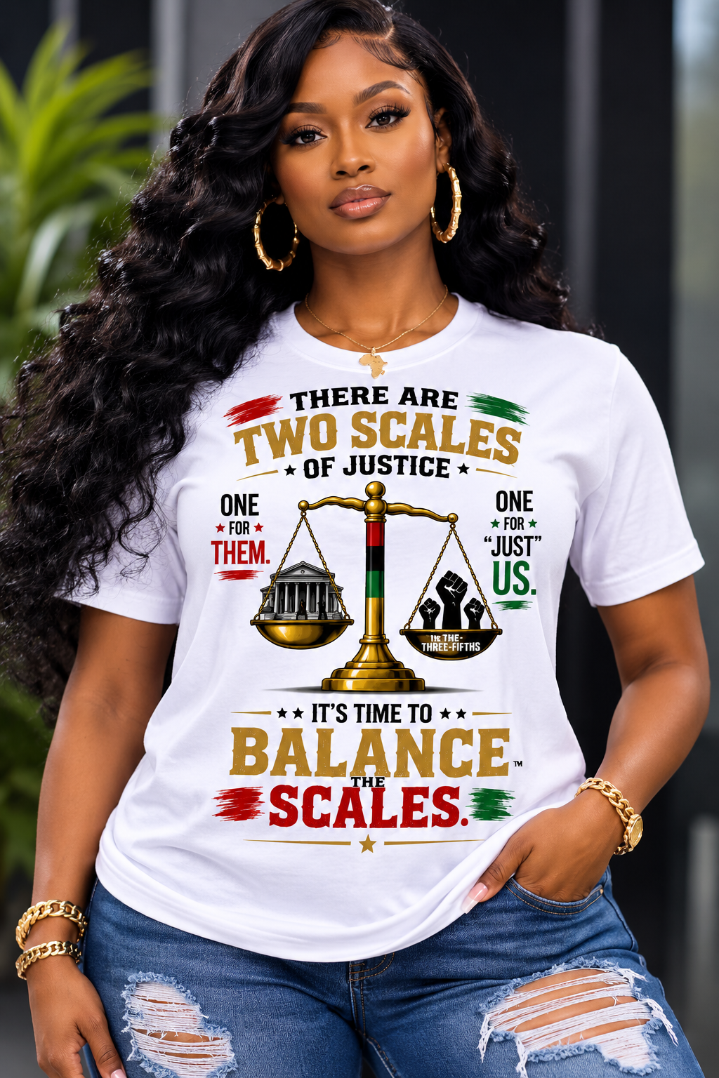 Design 01- Two Scales of Justice T-Shirt