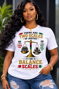 Design 01- Two Scales of Justice T-Shirt