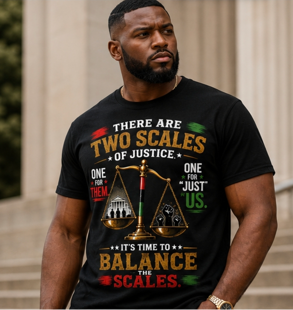 Design 01- Two Scales of Justice T-Shirt